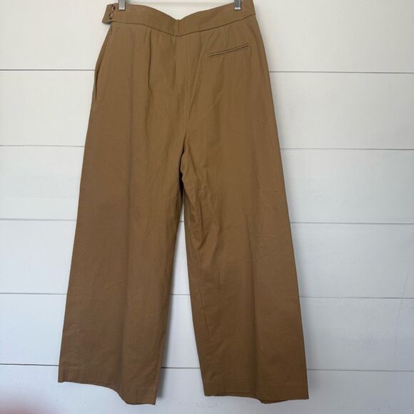 Zara Tan Wide Leg Pants - Picture 3 of 5
